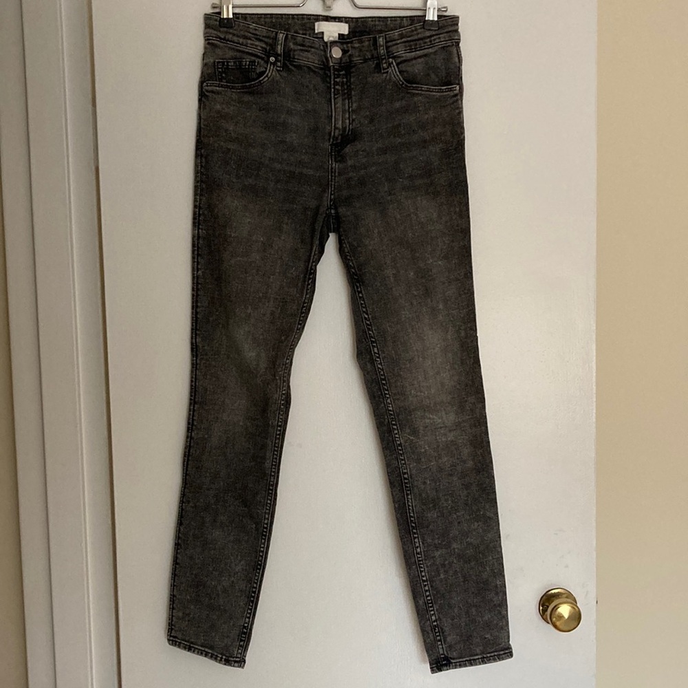 H&M Black Wash Skinny Jeans